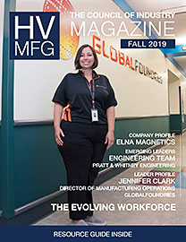 Cover of HV Mfg magazine, Fall 2019