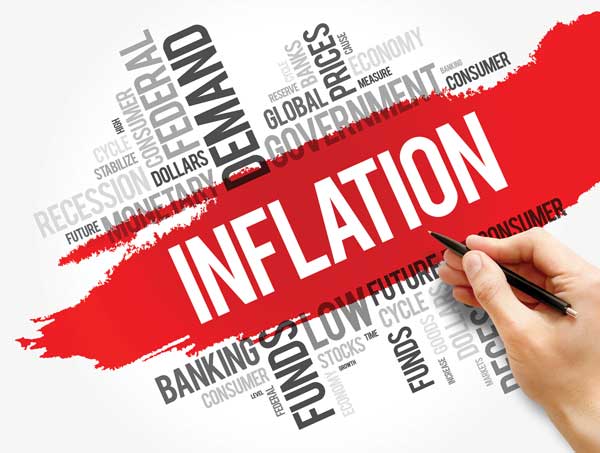 inflation word cloud