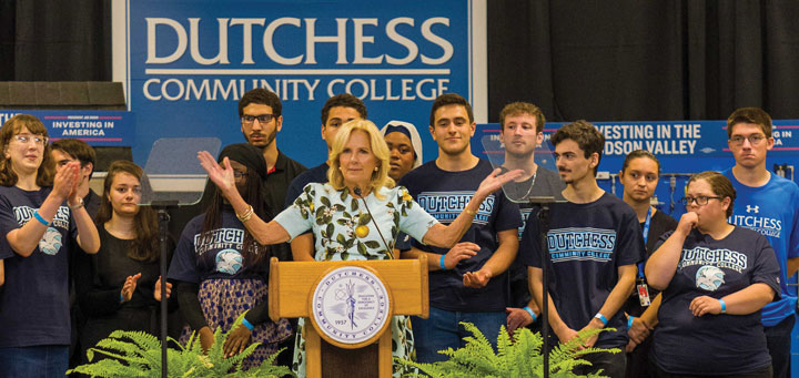 First Lady Jill Biden delivered the keynote